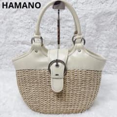 HAMANO ハマノ 傳濱野皮革工藝 皇室御用達 カゴバッグ - メルカリ