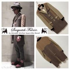 新品同様■SASQUATCHfabrix■EDWARD COAT パッチワーク 新品同様 SASQUATCHfabrix EDWARD COAT パッチワーク - メルカリ