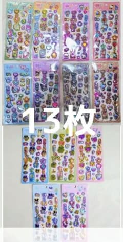 13 점 다마고치 산리오 푸쿠 키라 매력 스티커 2