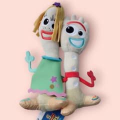 토이 스토리 5 쌍 봉제 인형 포키 & 카렌 비벌리