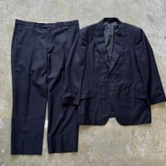 Ermenegildo Zegna ゼニア ビジネススーツ ストライプ ネイビーのサムネイル