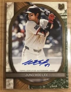 JUNG HOO LEE TOPPS museum /99 AUTO - メルカリ