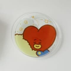 [신품 미사용]BT21 이치 반 쿠지 유리 플레이트 TATA