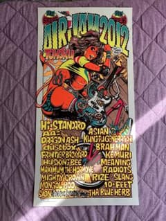 AIR JAM 2012 IN TOHOKU エアジャム ポスター ハイスタ - メルカリ