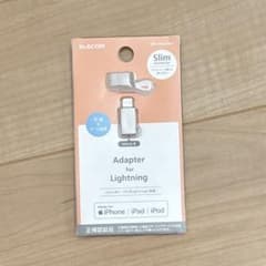 ELECOM Lightning変換アダプタ MPA-MBLADWHのサムネイル