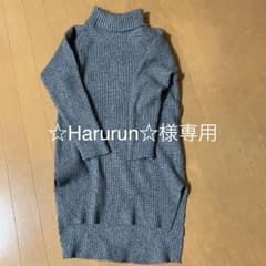 ANAP ざっくりニット  グレーのサムネイル