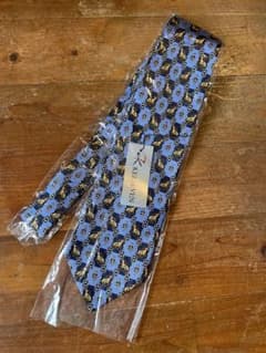 値下❣️シルク 100% 絹 新品 KEI-SEVEN ケイセブン 乗馬 ネクタイのサムネイル