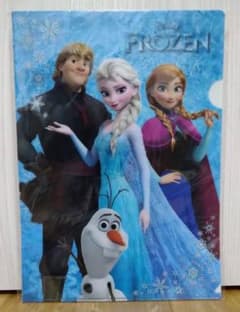 アナと雪の女王　クリアファイル　非売品のサムネイル