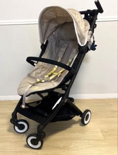 cybex サイベックス　リベル2023 ベビーカー ベージュ　バンパー付きのサムネイル