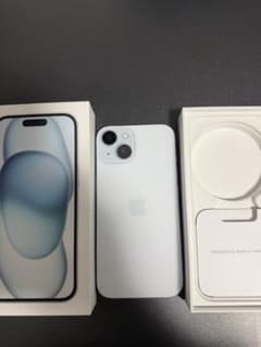 【美品】Apple iPhone 15 128GB SIMフリー 動作確認済みのサムネイル