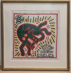 キース・ヘリング Untitled オフセットリトグラフ - メルカリ