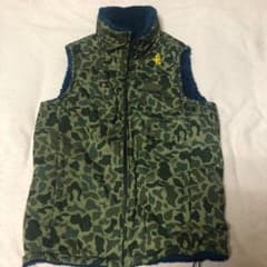 リバーシブルダウンベスト美品のサムネイル