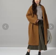 JEANASIS シャギーロングコートのサムネイル