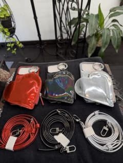 ★ajew iPhone 17 Pro Heart Pocket Case★のサムネイル