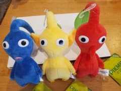 新品タグ付き ピクミン ぬいぐるみセット 3体のサムネイル