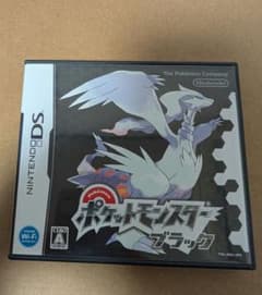 ニンテンドーDSソフト ポケットモンスター ブラックのサムネイル
