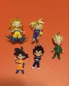 ドラゴンボール udm ミニフィギュア キーホルダー 5種セット - メルカリ
