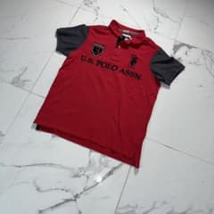 U.S. POLO ASSN. ポロシャツ レッド Lサイズのサムネイル