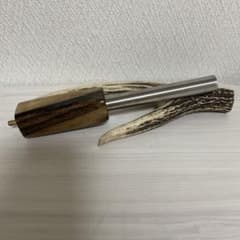 黒柿　熊おどし　熊除け　ハンドメイド　アクセサリー　渓流のサムネイル