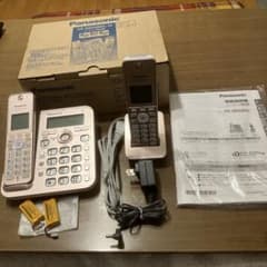 Panasonic KX-GD58DL-N 電話機 子機付き ピンクのサムネイル