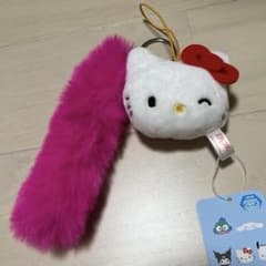 ハローキティ 尻尾付きマスコット キーホルダーのサムネイル