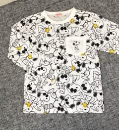 値下げ♡スヌーピー総柄♡ロンT♡長袖♡130のサムネイル
