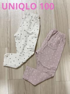 ハート&ドット　レギンス2点セット 100cmのサムネイル