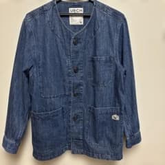 美品】URCH RNA J1928 フレンチワークジャケット M デニム - メルカリ