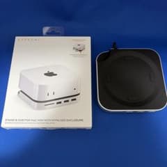 SATECHI Mac Mini用 ハブ&スタンド M4 NVMe SSDケース