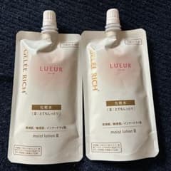 GELEE RICH LUEUR 化粧水 つめかえ用 2個セット - メルカリ