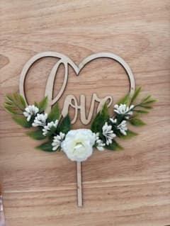 Love ケーキトッパー ウェディング 結婚式 装飾のサムネイル