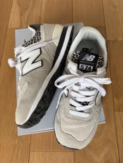 New Balance 574 レオパード柄 豹柄 スニーカー　25.0cmのサムネイル