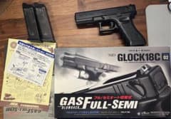 東京マルイ　G18c ガスガン　グロック18 ジャンク　動作未確認のサムネイル
