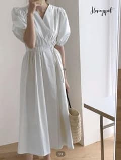 SHEIN 白ワンピースのサムネイル