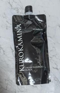 新品】KUROKAMINA CREAM SHAMPOO BLACK 300g - メルカリ