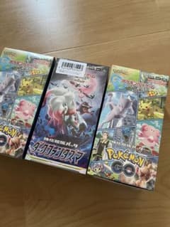 【値下げ】【未開封box】ダークファンタズマ　ポケモンGOシュリンク付きセットのサムネイル