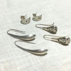 シルバーピアスセットのサムネイル