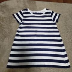 無印良品　チュニック　ワンピース　100のサムネイル
