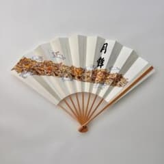 【祇園祭　月鉾】 扇子（兎）、手拭い（赤）のサムネイル