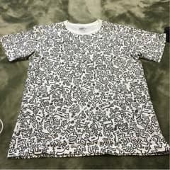 定価3,000円 キースへリング ユニクロ コラボTシャツ メンズ Lサイズのサムネイル