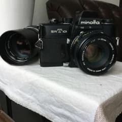 Minolta srt101  黒ボディのサムネイル