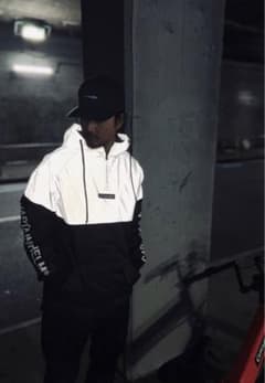 captains helm 2tone reflector half zip - メルカリ