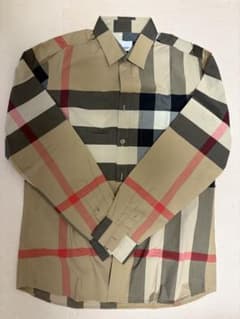 BURBERRY チェック柄 長袖シャツ Mサイズのサムネイル