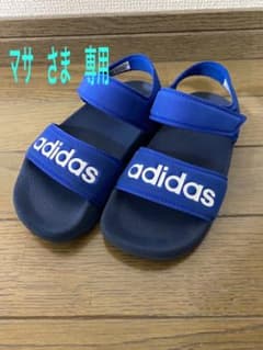 アディダス adidas サンダル　青　16.5㎝のサムネイル