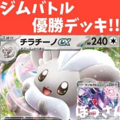 構築済】チラチーノexデッキ ジムバトル優勝 プレシャスキャリー無