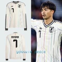 専用]三笘 薫 サッカー日本代表 アウェイ レプリカ ユニフォーム 長袖