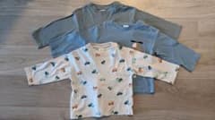H&M 長袖Tシャツ 3枚セット 80のサムネイル