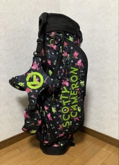 スコッティキャメロン☆キャディバッグ ワサビ ジャパン 4点セット【激