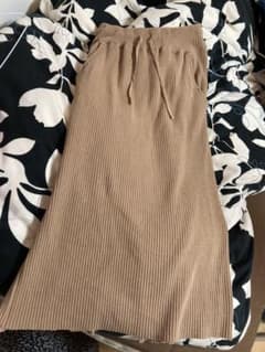 値下げ // 完売品 ロングスカート ニットのサムネイル