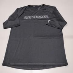 プーマ RUN PUMA DRYCELL Tシャツ ブラック Sサイズのサムネイル